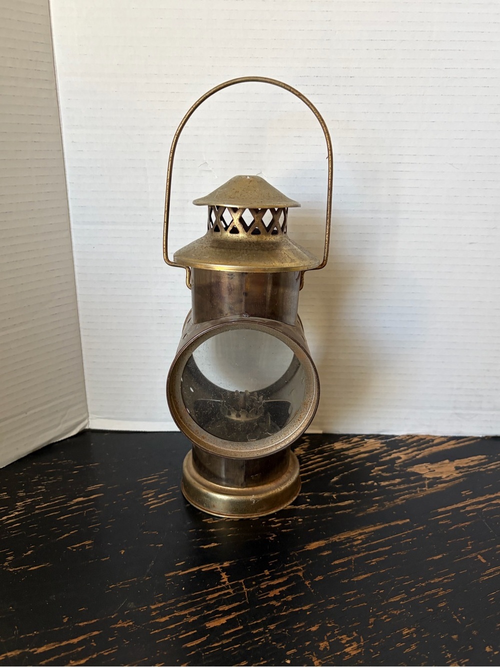 Brass Vintage DIETZ ORIENT MOTOR LAMP